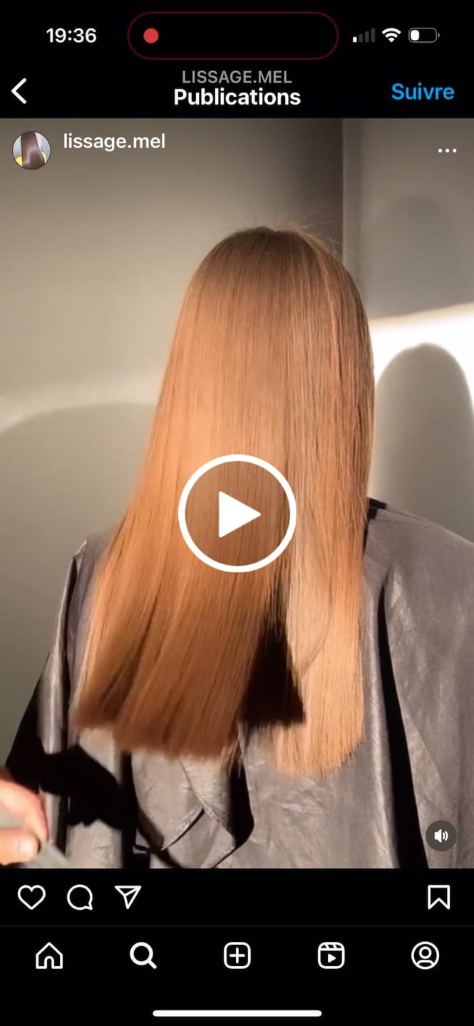 Customer video review of Lissage indien Deby Hair Lisa Indian 1L