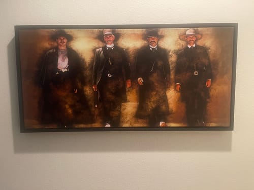 Customer photo review of Tombstone Canvas Set