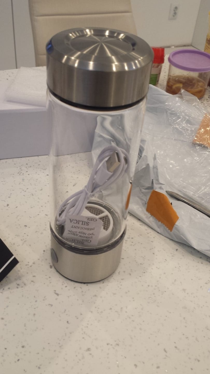 Customer photo review of HolyH2O™ Hydronizer