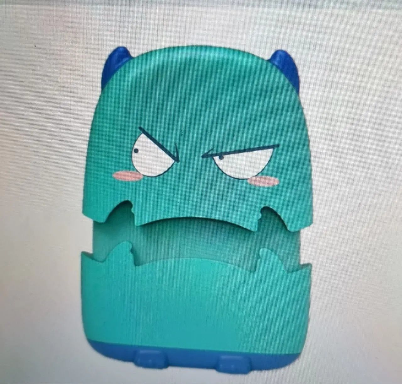 Customer photo review of NameStamp-Monster Cat Name Stamp