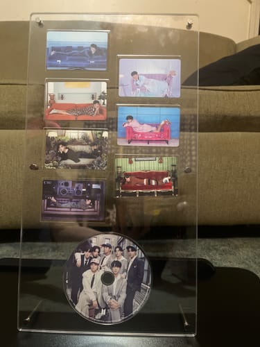 Customer photo review of CD - Photocard Acrylic Clear Frame