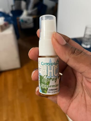 Customer photo review of HHC-Spray - Spearmint