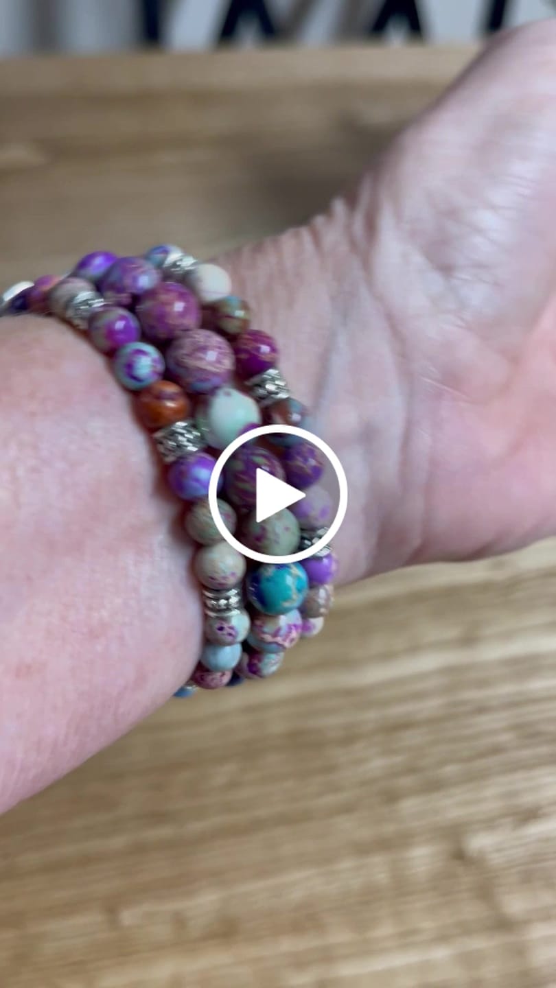 Customer video review of Intense Jasper Stretch Apple Watch Strap