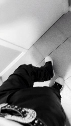 Customer photo review of Vencae™ BLACK PANTS - Leather stack