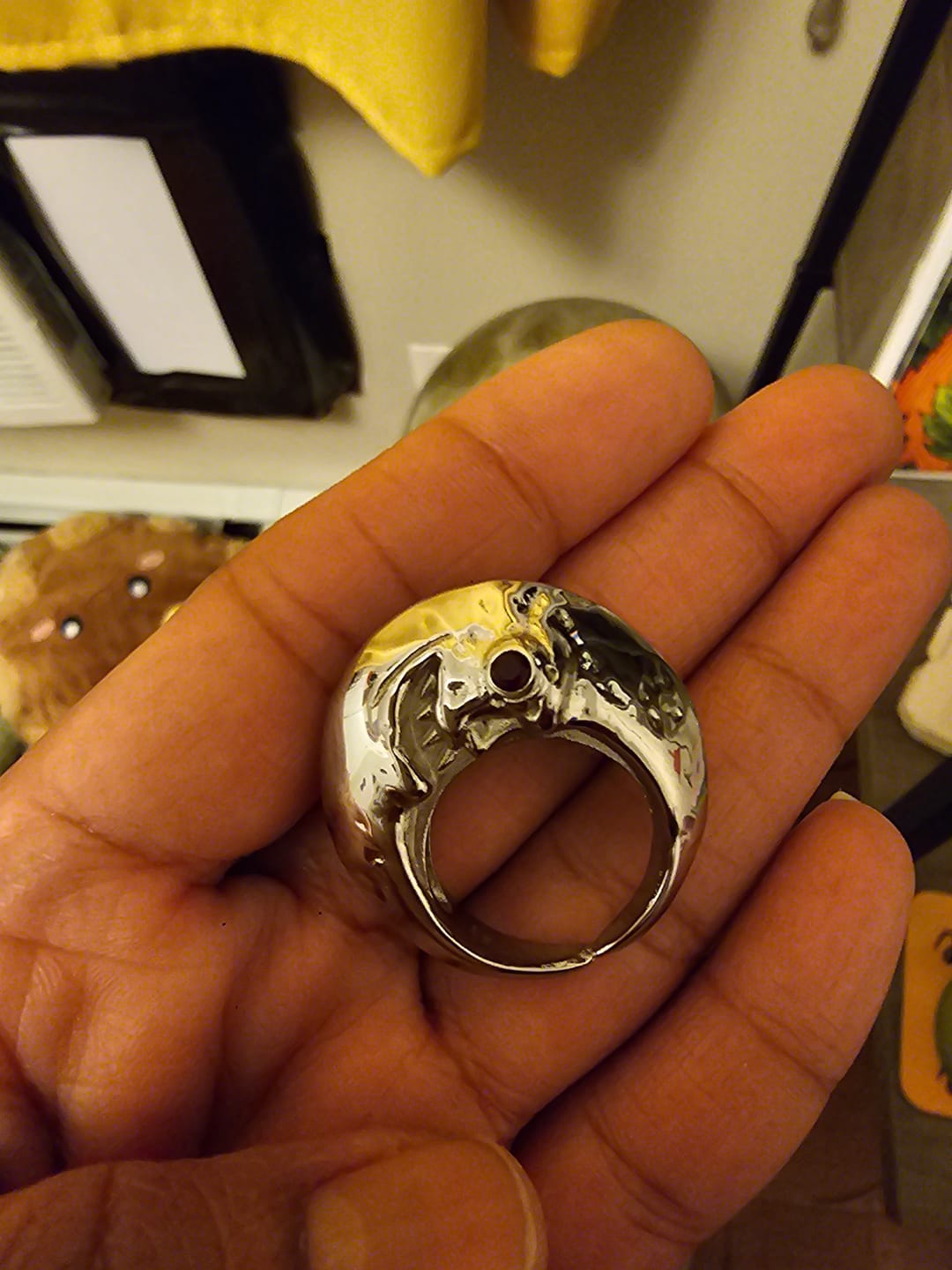 Customer photo review of XL LUNA RING