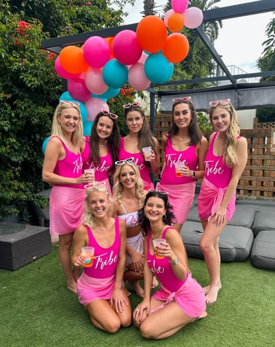 Customer photo review of Custom Bachelorette Party Decor Package