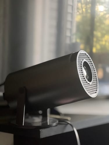Customer photo review of Full HD Mini Portable Projector