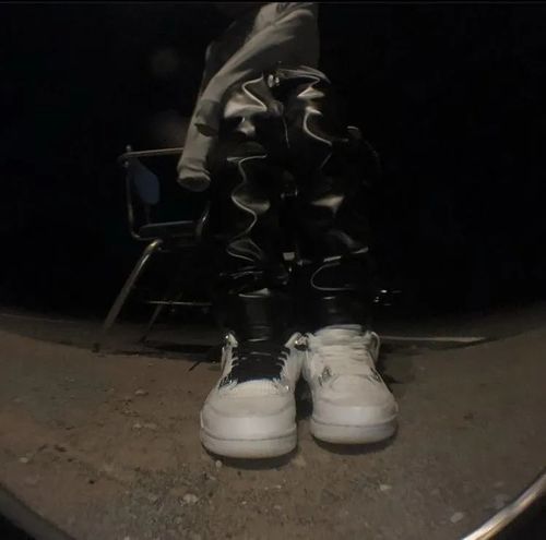 Customer photo review of Vencae™ BLACK PANTS - Leather stack