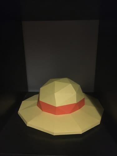 Customer photo review of Patrons Chapeau de paille de Luffy (pdf)