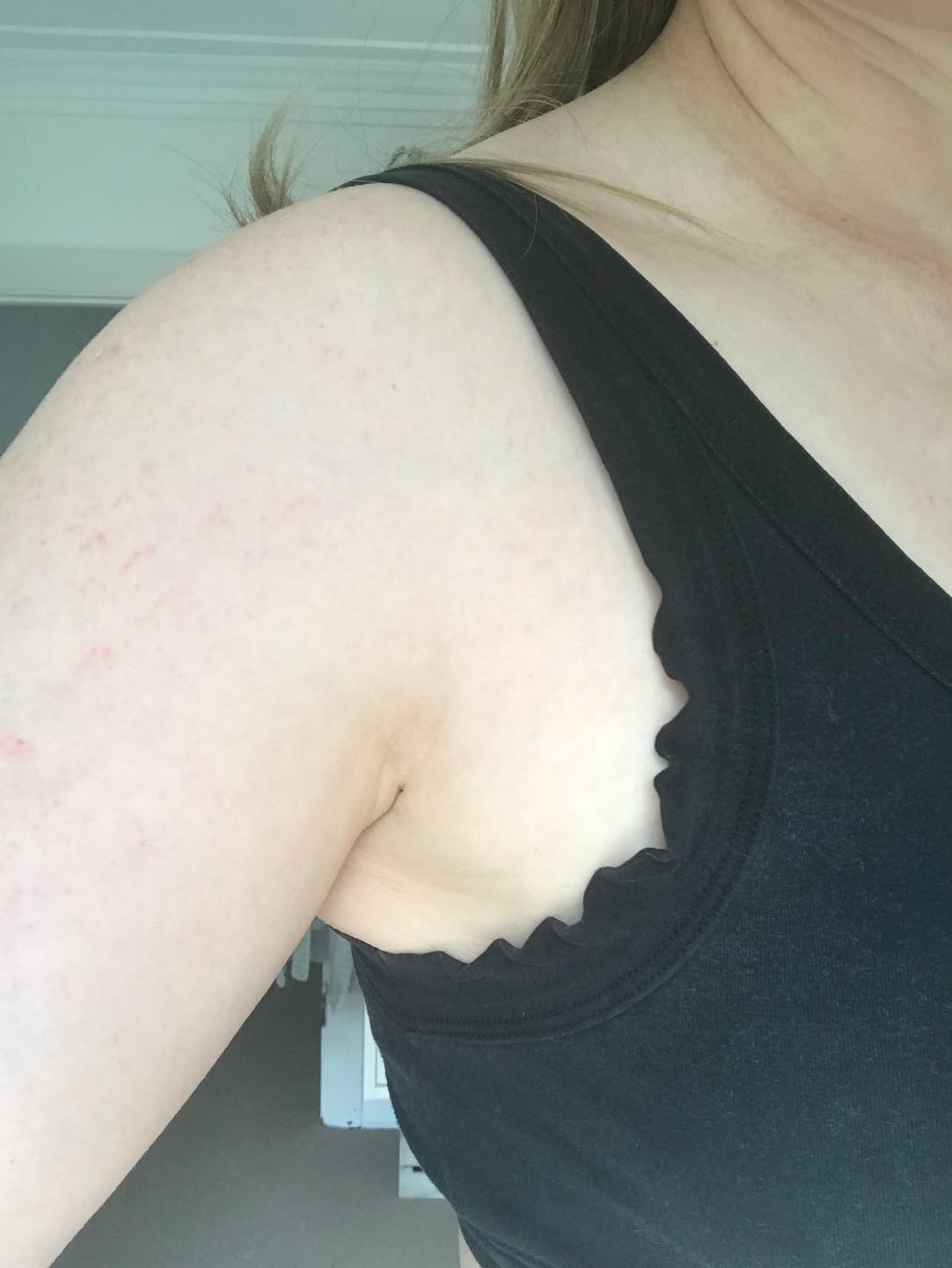 Customer photo review of Original Crop Top Black