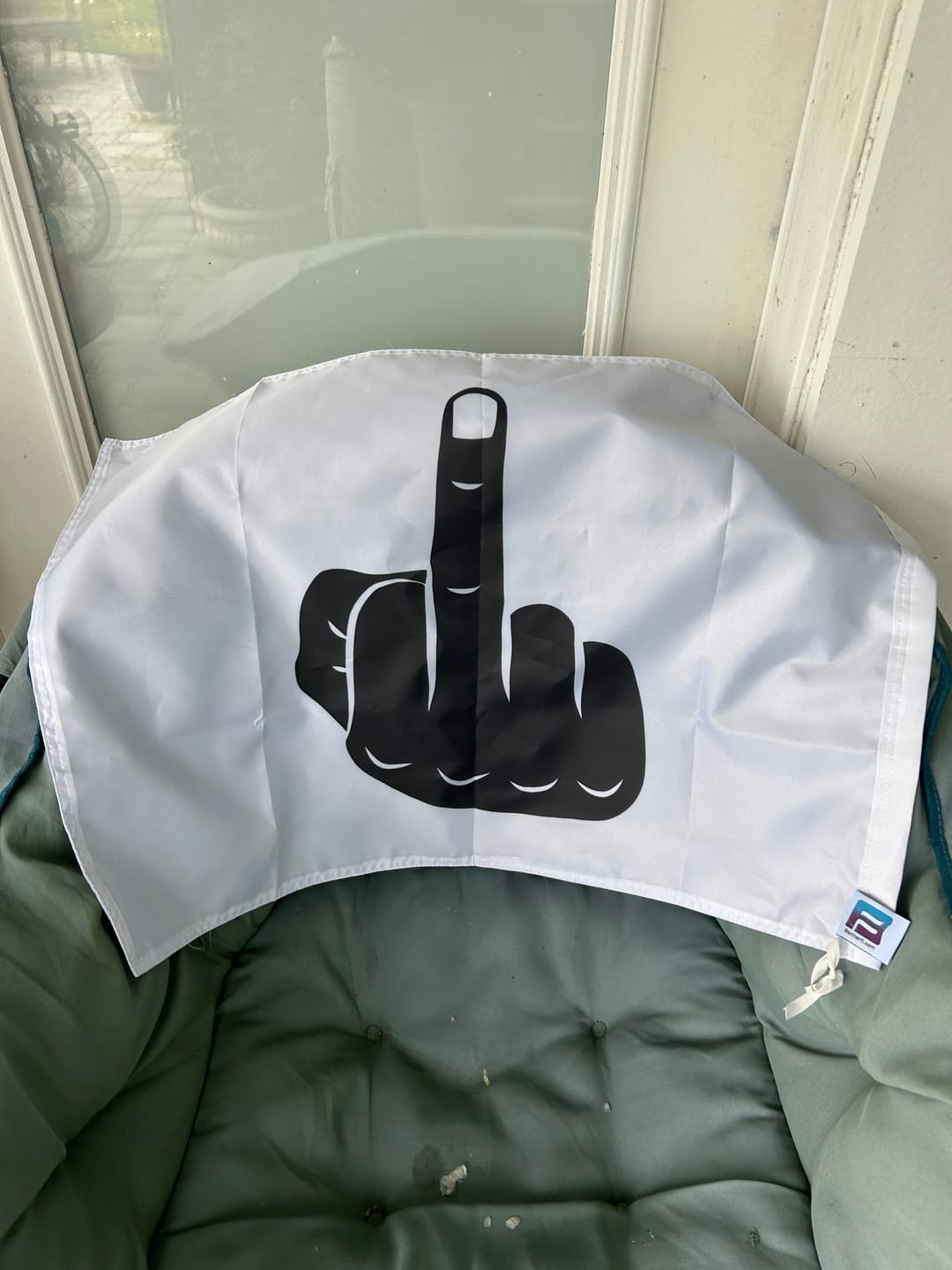 Customer photo review of Custom Boat Flags