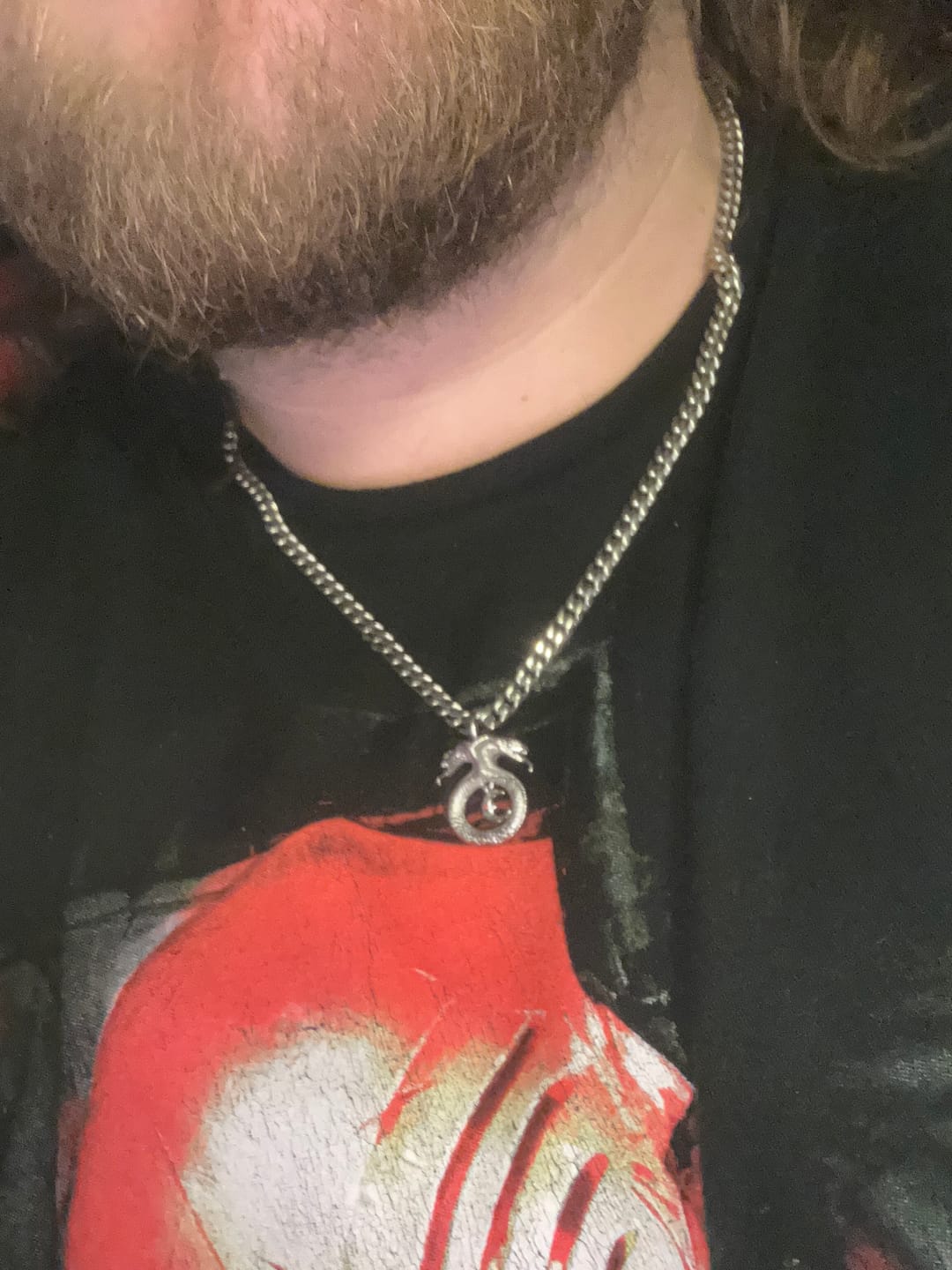 Customer photo review of LUNAR GUARDIANS PENDANT