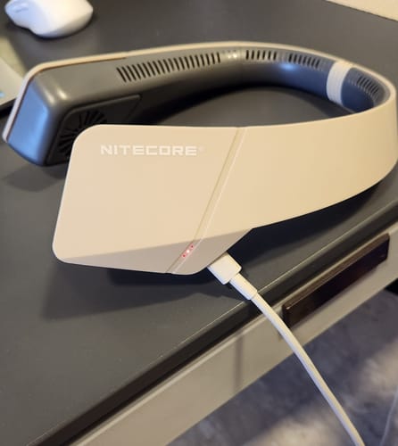 Customer photo review of NEF20 - Bladeless Neck Fan (4,000mAh)