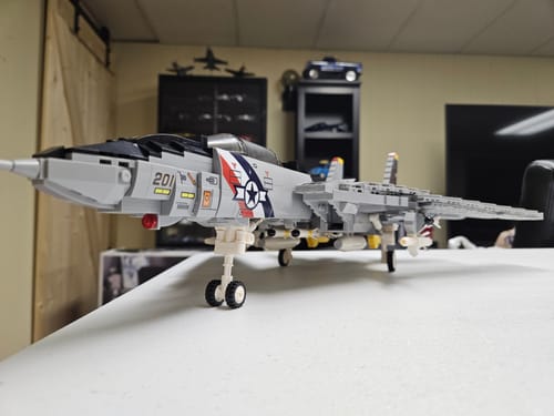Customer photo review of F14 Tomcat 1599pcs
