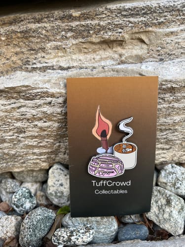 Customer photo review of Custom Enamel Pins