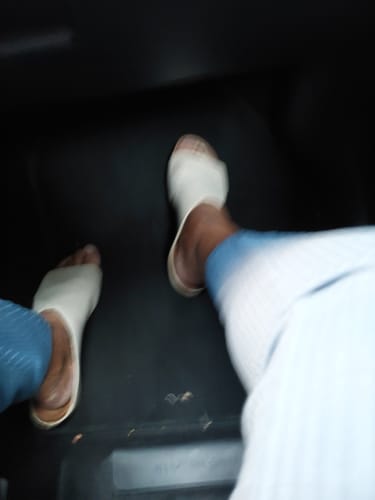 Customer photo review of כפכפי נוחות/גפן/6040-טורקיז