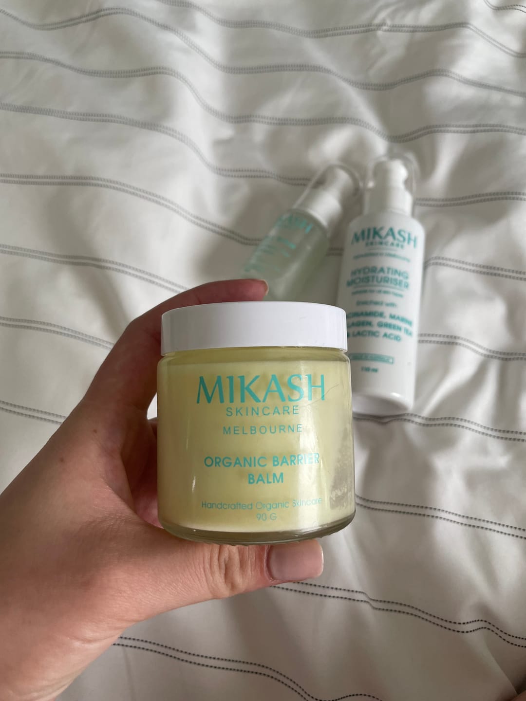 Customer photo review of Organic Barrier Balm