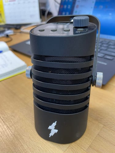 Customer photo review of FlashTrack DSP Microphone