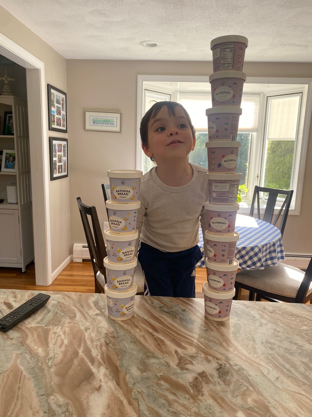 Customer photo review of Apple Cinnamon Oatmeal