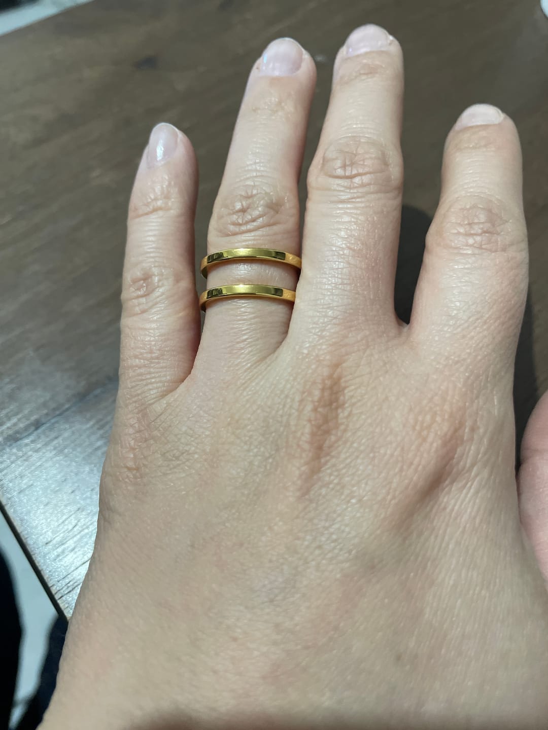 Customer photo review of Anillo Tiara