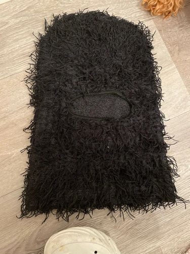 Customer photo review of Vencae™ Distressed Balaclava - BLACK