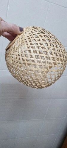 Customer photo review of Plafonnier - Bambou Sauvage