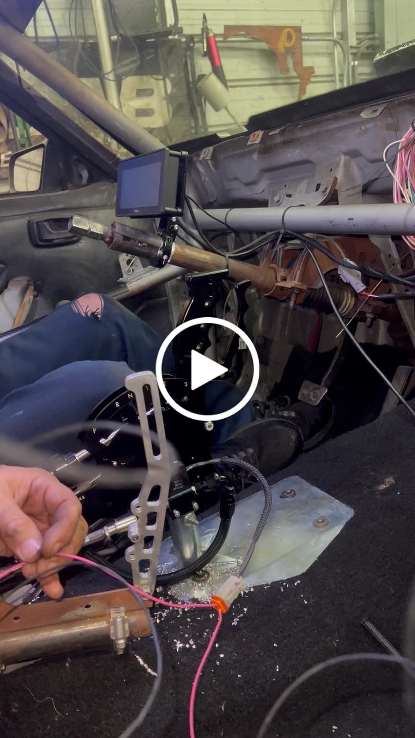 Customer video review of TH400 3 Speed Push To Shift Reverse Pattern Operator Series Billet Shifter Rear Exit 16-1701
