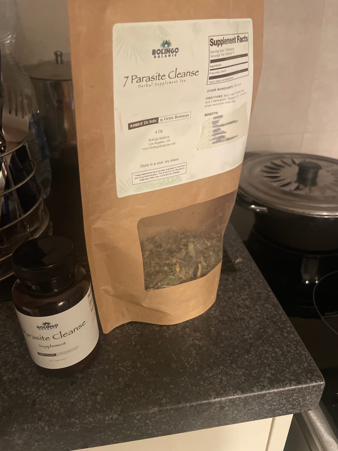 Customer photo review of 7 PARASITE CLEANSE