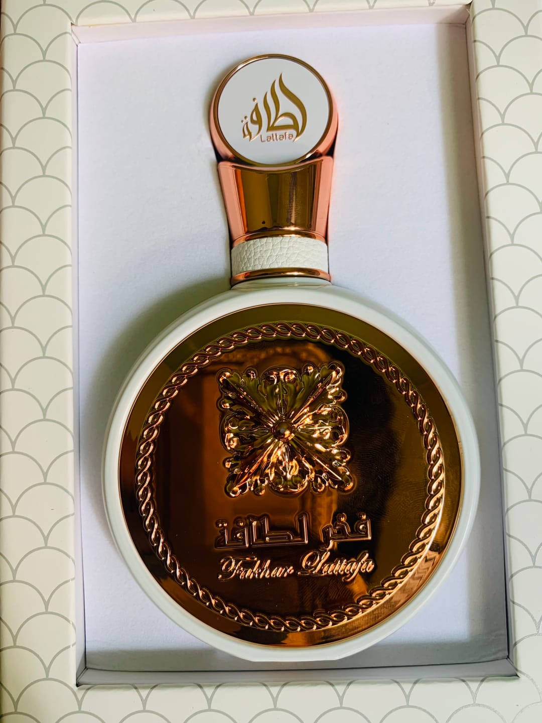 Customer photo review of Fakhar Femme 100ml Eau De Parfum