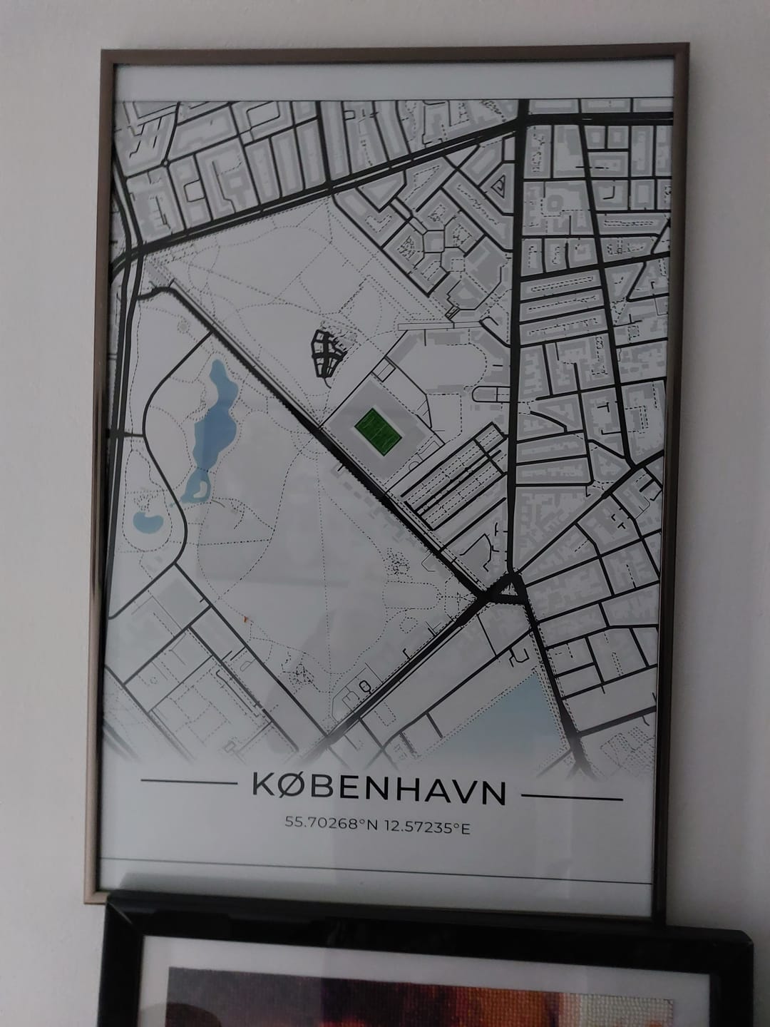 Customer photo review of Deine individuelle Stadium Map