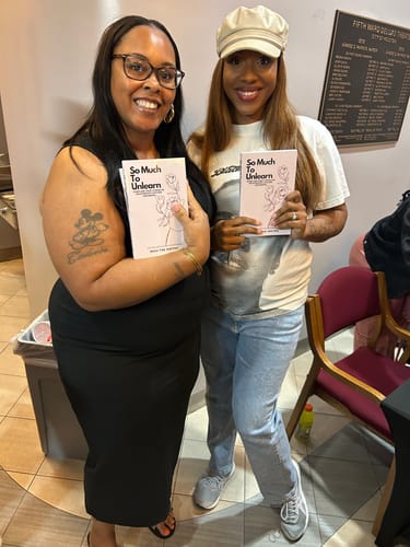 Customer photo review of Self Care And Chill Poetry Night