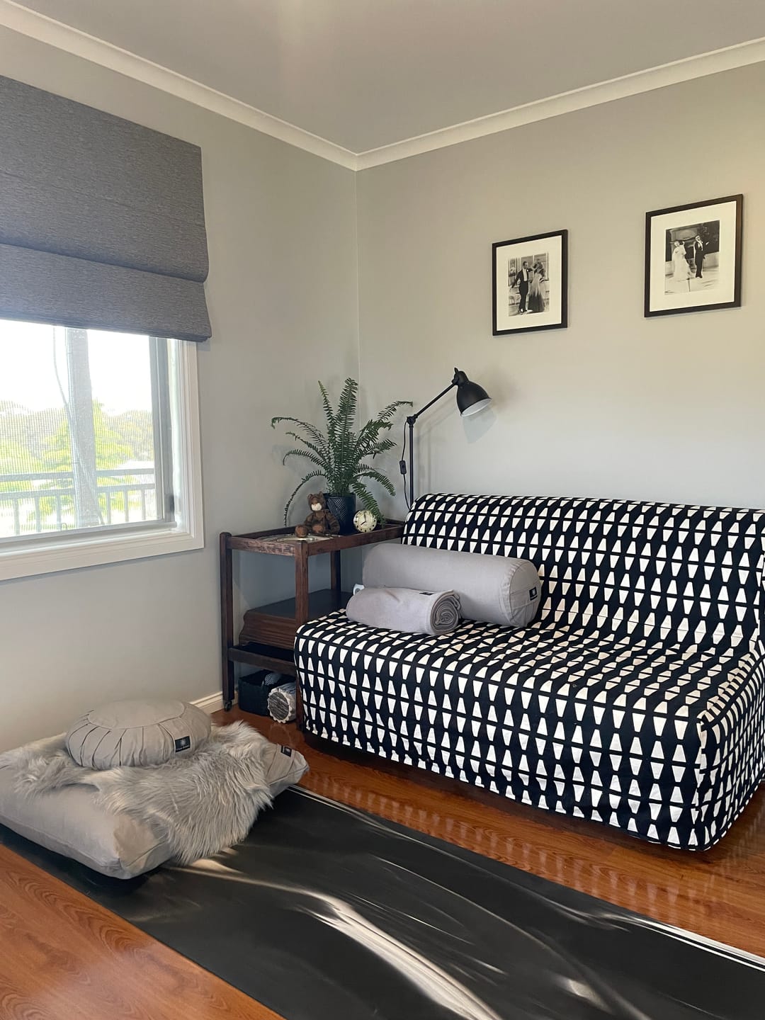 Customer photo review of Harmony Grey - Meditation Comfort Bundle
