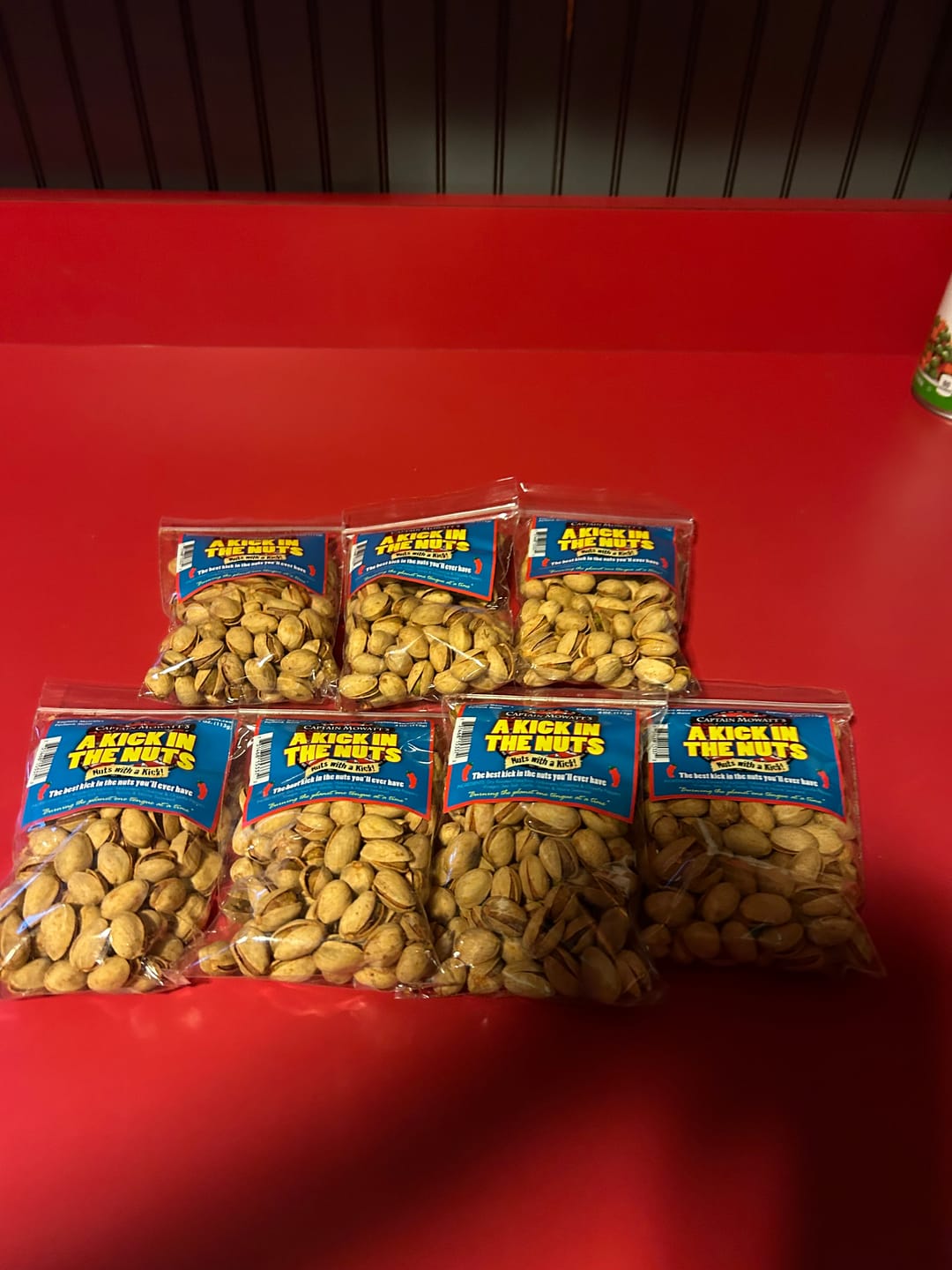 Customer photo review of Kick In The Nuts - Pistachios