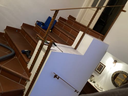 Customer photo review of Tubolare martellato quadro 30x30