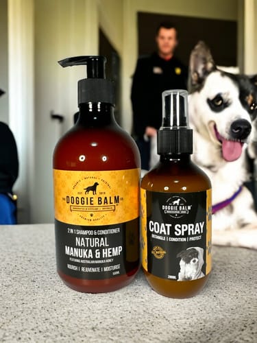 Customer photo review of Ultimate Coat & Skincare Pack