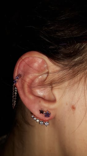 Customer photo review of Charm Orion Or Rose