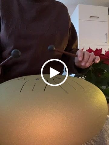 Customer video review of (NEU) Sonodrum Zungentrommel - "Standard" - Handgefertigt - 30cm - 11 Zungen - C-Dur