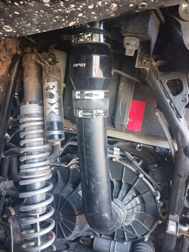 Customer photo review of RPM RZR Pro XP & Turbo R "ECF" Electric Clutch Blower Fan Kit ~ Lower Clutch / Belt Temperature