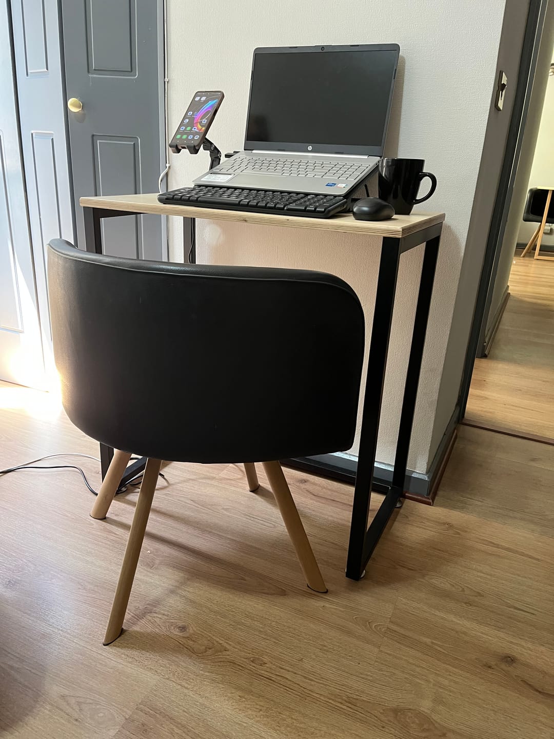 Customer photo review of Escritorio 70 | Mima Negro