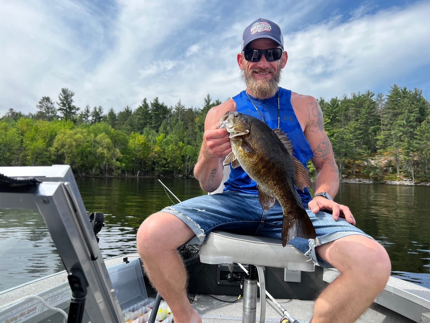 Customer photo review of Grizzly Fishing Pro Sunglasses Kit