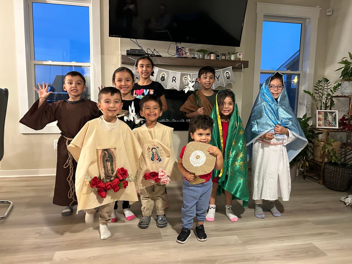 Customer photo review of Hallowtide, Halloween, All Saint's Day and All Souls' Day! Feast Day Kit - Digital Download
