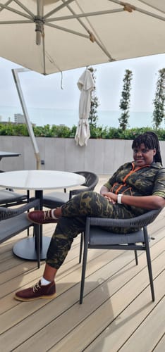 Customer photo review of Dark Bomber Vellies
