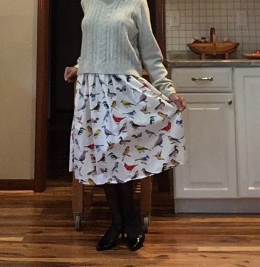 Customer photo review of DIXIE skirt Birds