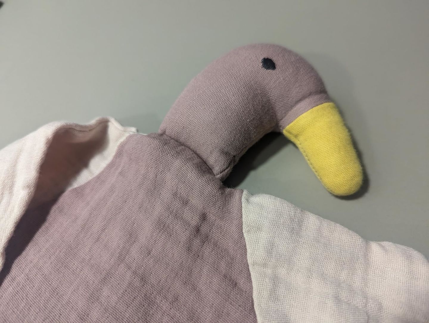 Customer photo review of Schmusetuch Ente