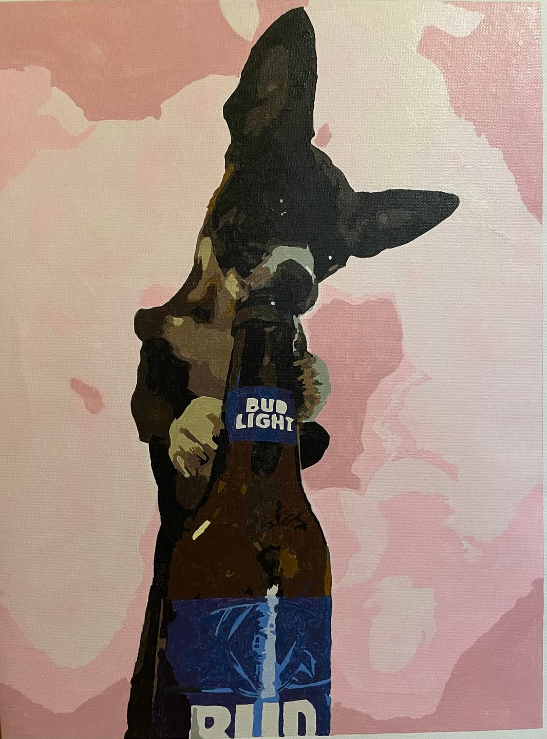Customer photo review of Custom Paint By Numbers Kit - Upload Any Photo 30x40cm Unframed