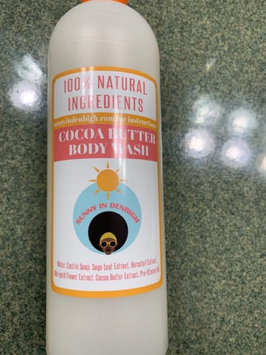 Customer photo review of Cocoa Butter Bath Bundle