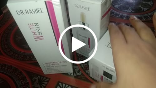 Customer video review of Dr.Rashel Whitening Solution - Pack of 4