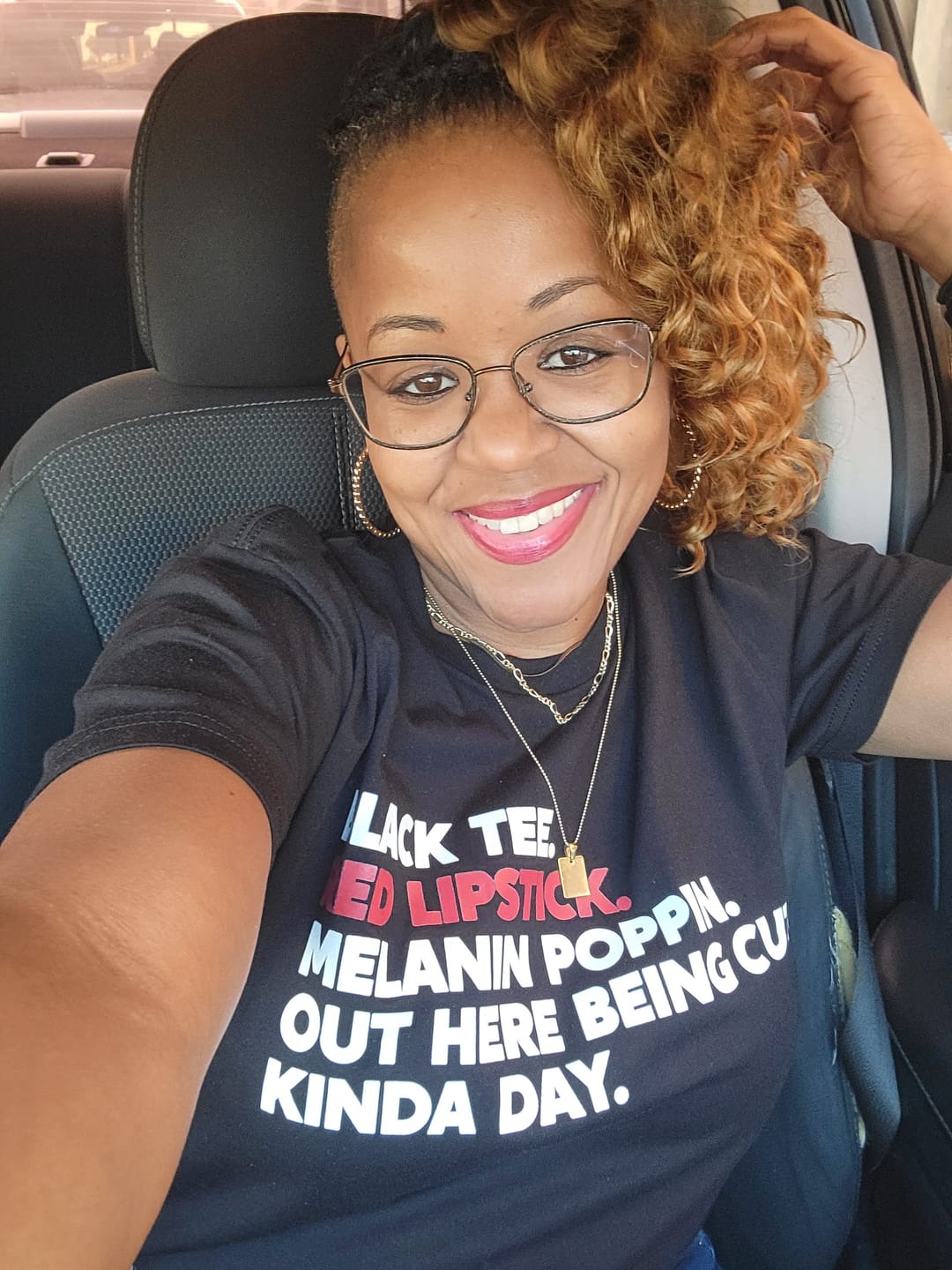 Customer photo review of Out Here Being Cute