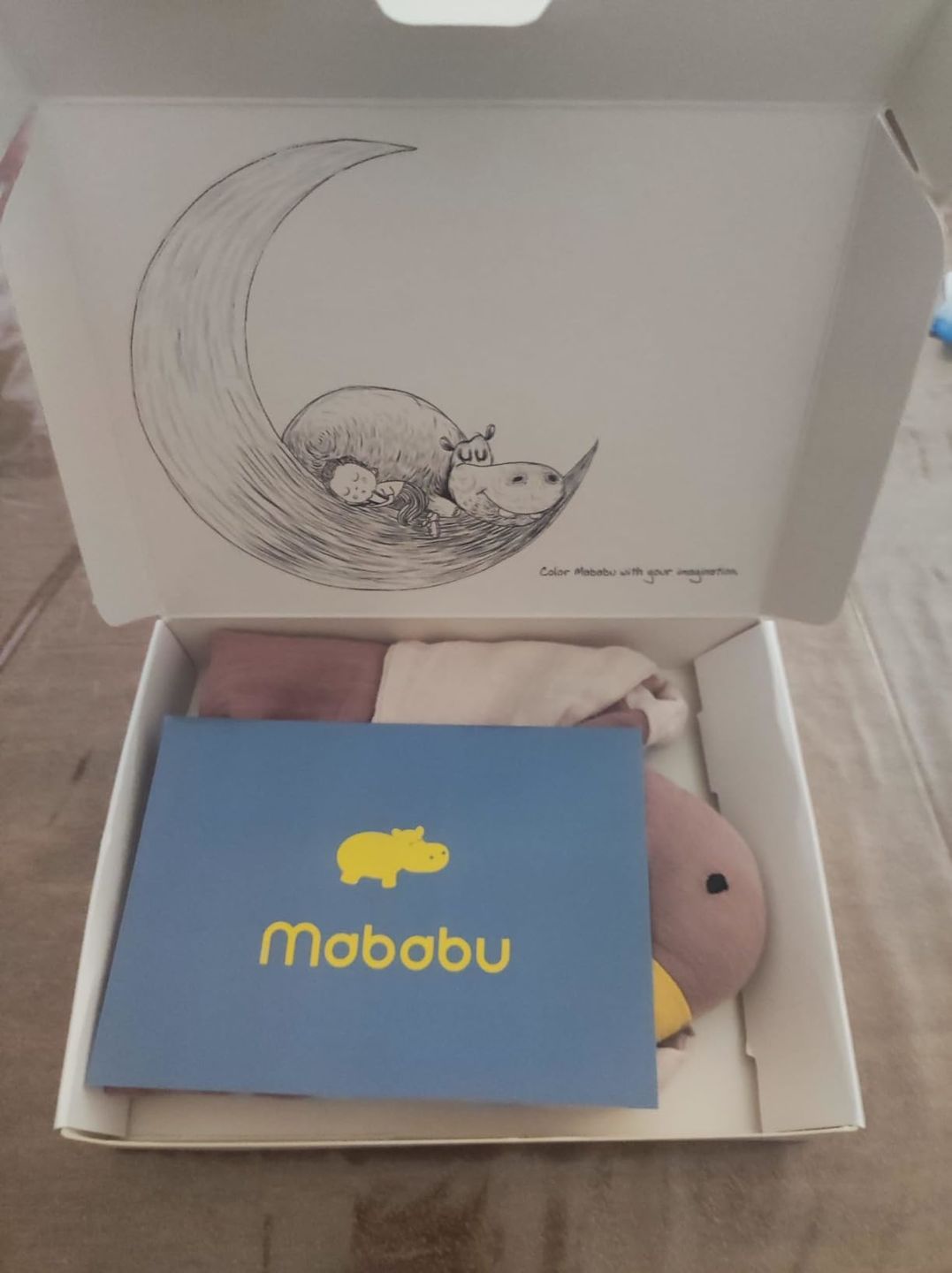 Customer photo review of Schmusetuch Ente