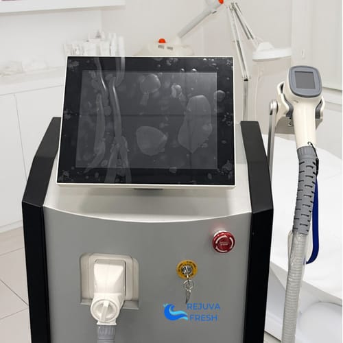 Customer photo review of Elite Smooth Hair Removal Diode Laser Portable